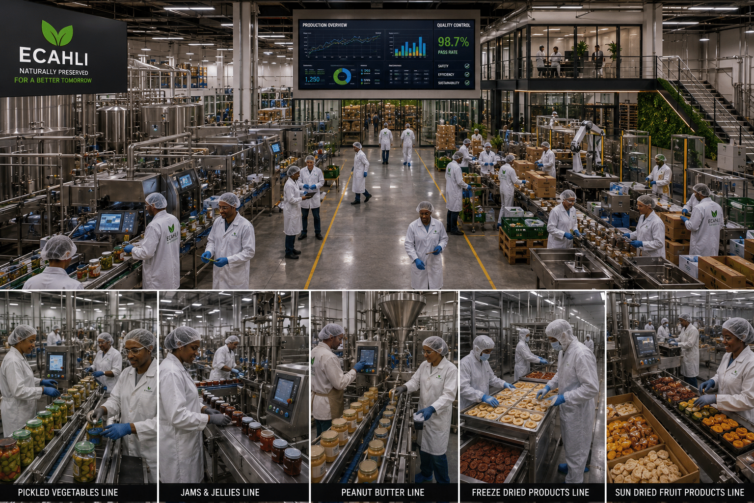 ECAHLI food manufacturing facility