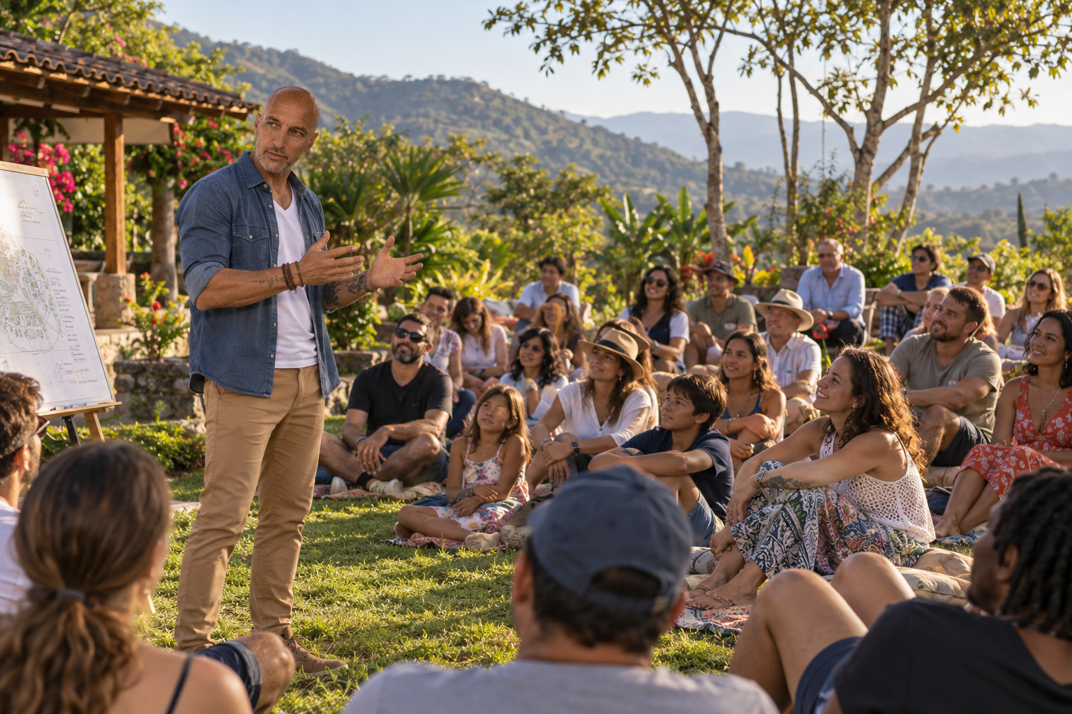 Community group talk